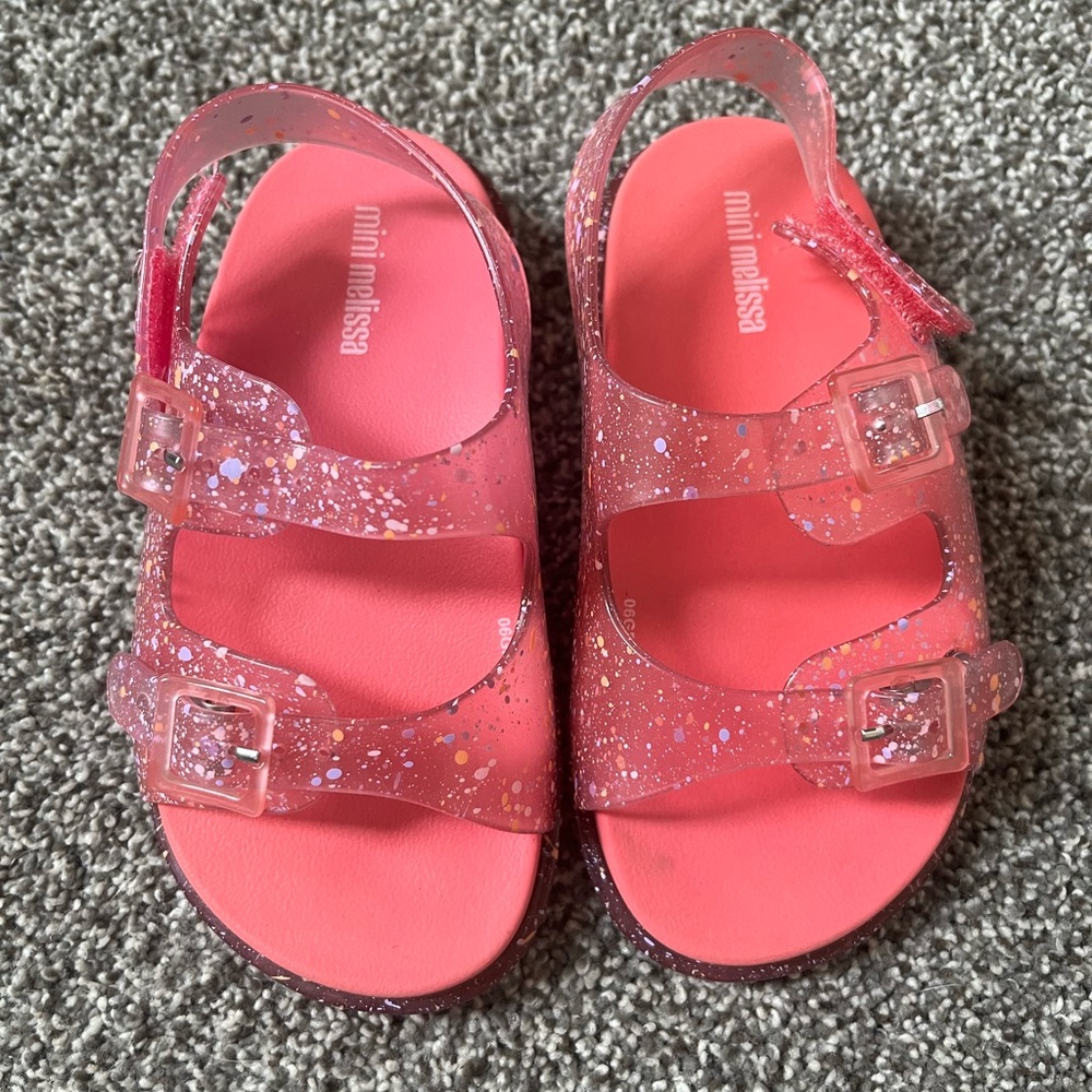 Brand new Mini Melissa jelly sandals